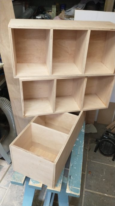 Houten kastjes