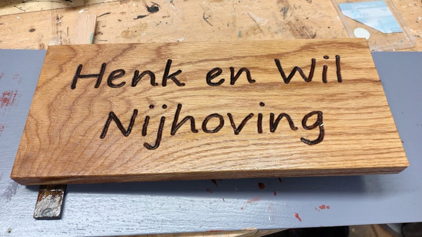 Voorbeeld handgeschreven letter